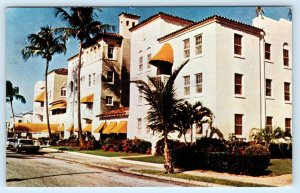 WEST PALM BEACH, Florida FL ~ Roadside EL CID APARTMENT HOTEL 1972 Postcard