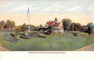 Residence of E.H. Barney Springfield, Massachusetts