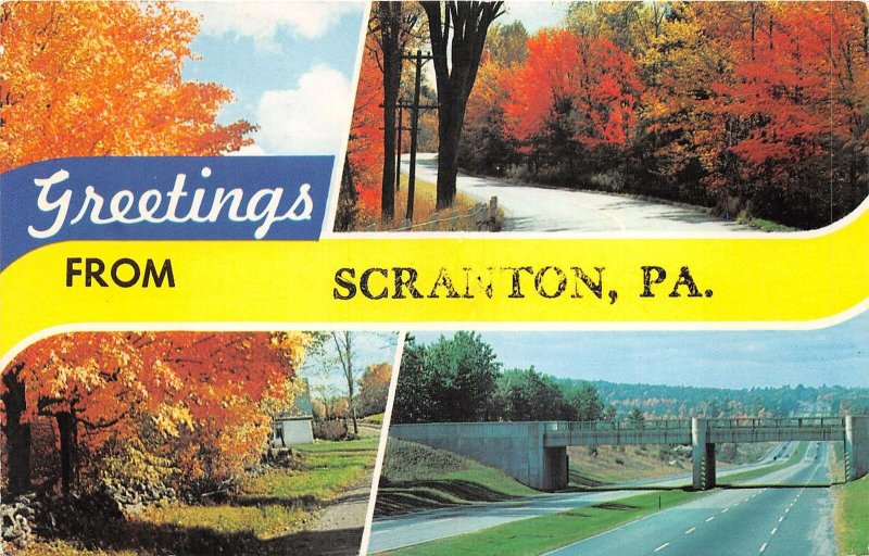 Lot 31 greetings from Scranton Pennsylvania usa