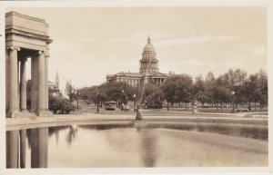 Colorado Denver State Capitol Building Real Photo