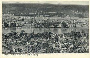 Postcard Germany  Plittersdorfer Aue Bad Godesberg panoramic view