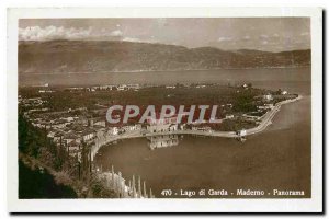 Modern Postcard Lago di Garda Maderno Panorama
