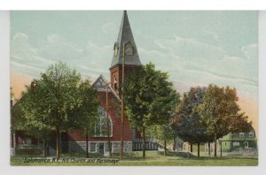 NY - Salamanca. M. E. Church & Parsonage