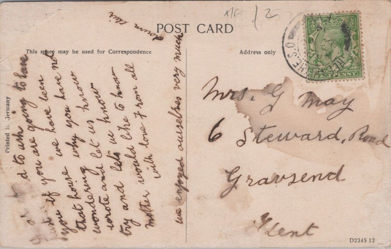 Australia Head Fire Station Melbourne Vintage Postcard 09.41