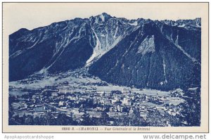 France Chamonix Mont Blanc Vue Generale Le Brevent