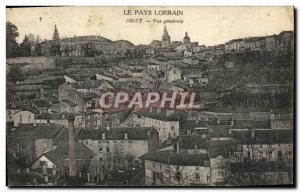 Old Postcard The Country Lorrain Briey Vue Generale