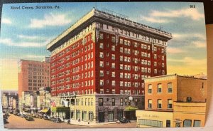 Vintage Postcard 1930-1945 Hotel Casey Scranton PA