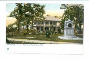 LP29       Houston, Texas, vintage postcard,  Park House, 
