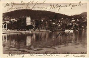 CPA Bandol vue sur le Port FRANCE (1098188)