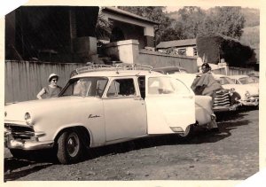 Lot320 car real photo social history people kenia 9x7cm kenya africa