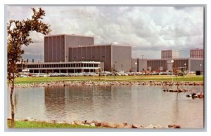 Manned Spacecraft Center Houston Texas Postcard NASA Buildings 32, 49 & 49A