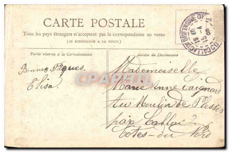 Paris Old Postcard Notre Dame