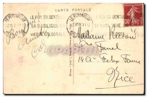 Old Postcard The Haute Loire Puy Picturesque general view
