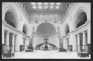 Natural History Museum South End Stanley Hall Chicago Illinois Unused c1950s