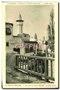 Old Postcard Exposition Coloniale Internationale Paris Tunisian Section View ...