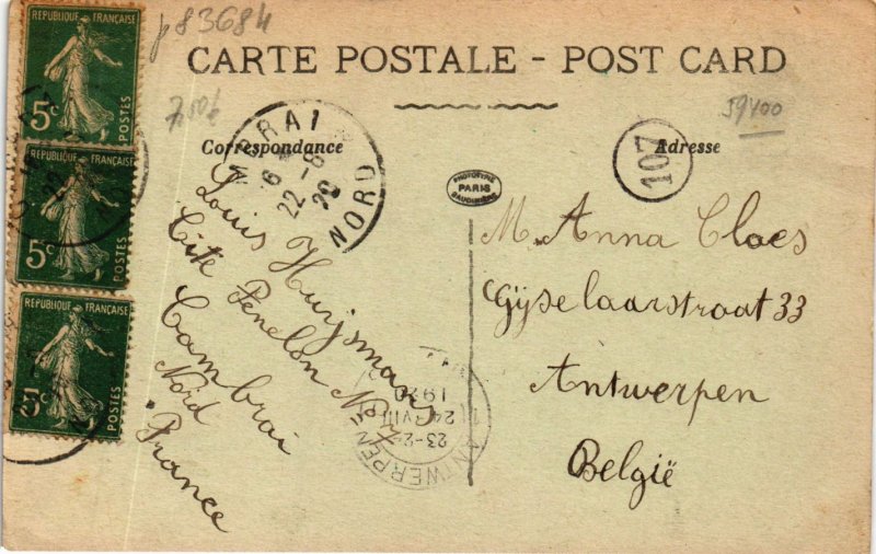 CPA Nord CAMBRAI Seminaire Rue St-MARTIN (983684)