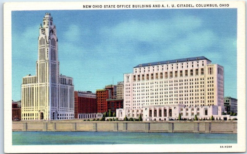 The New Ohio State Office Building and A. I. U. Citadel - Columbus, Ohio