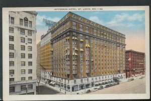 America Postcard - Jefferson Hotel, St Louis, Missouri     RS16324