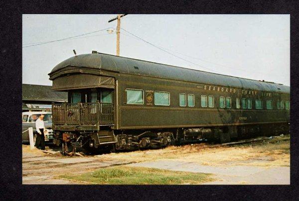 Seaboard Air Line Railroad Train Norfolk Car Postcard President SAL