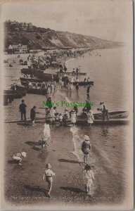 Dorset Postcard - Bournemouth, Sands From The Pier Looking East RS32958