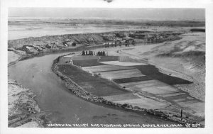 1940s Hagerman Valley Thousand Springs Snake River Idaho Photo Postcard 9427