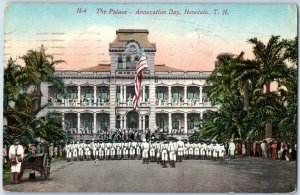 1920 Territory Hawaii Annexation Day Postcard F215
