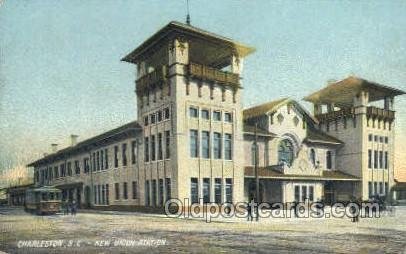 New Union Station, Charleston, SC, South Carolina , USA Train Railroad Statio...