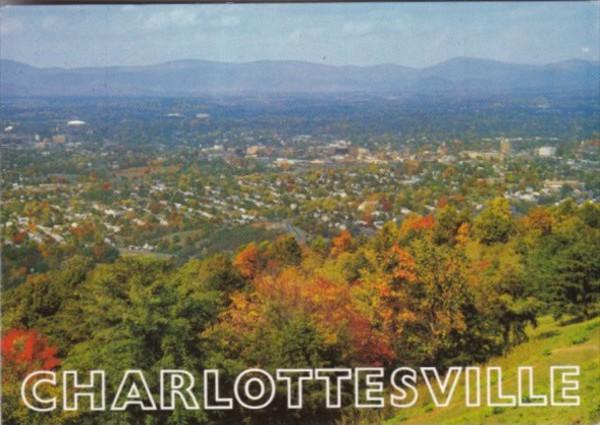 Virginia Charlottesville Skyline