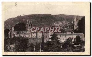 Alet les Bains - View of the Ruins of the Cathedral - Old Postcard