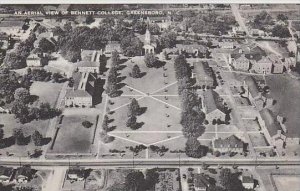 North Carolina Greensboro An Aerial View Of Bennett College Artvue
