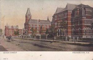 Canada New Brunswick Fredericton Queen Street 1906