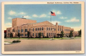 Junction City Kansas~Municipal Auditorium~Community Ctr For Soldiers~Linen PC