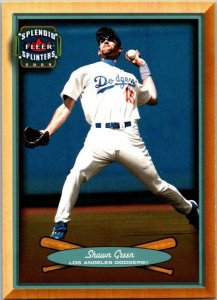 2003 Fleer Baseball Card Shawn Green Los Angeles Dodgers sk20088