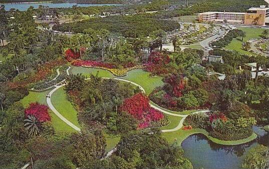 Florida Cypress Gardens Aerial Scene Of Floridas Fabulous