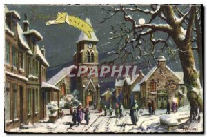 Postcard Old Bonne Annee