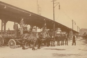 Great Eastern Railway Lambeth Carters in 1905 Railway Postcard