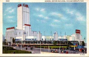 1933 Chicago World's Fair The General Mootors Building Curteich