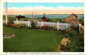 Massachusetts Cape Cod Chatham The Ocean From Joseph C Lincoln Estate 1939