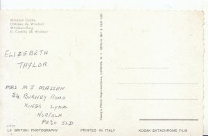 Berkshire Postcard - Windsor Castle, The Advance Gate  319A