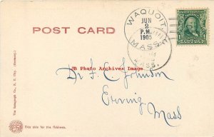 MA, Falmouth, Massachusetts, Town Hall, 1905 PM, Rotograph Pub No A7360