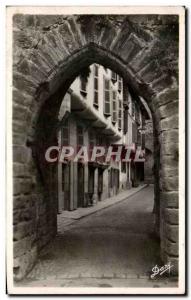 Old Postcard Saint-Jean-Pied-de-Port La Porte du Marche