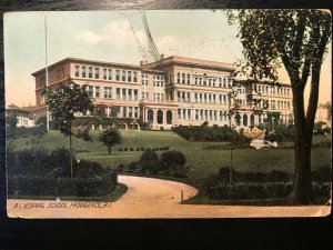 Vintage Postcard 1911 Rotograph Card Normal School Providence Rhode Island