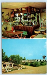 TUPELO, MS Mississippi ~ Roadside LILLI-JEAN MOTEL & CAFE  c1960s Postcard