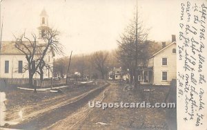 Road Scene - Grahamsville, New York NY Postcard
