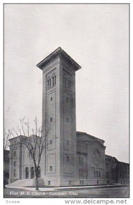 LANCASTER, Ohio, 1900-1910's; First M.E. Church