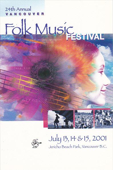 24th Annual Folk Music Festival 2001 Vancouver British Columbia