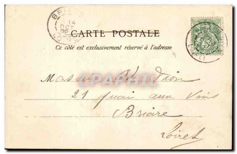 Postcard Old Gien General view