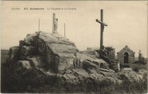 CPA AUBAZINE Chapelle et Calvaire (144609)