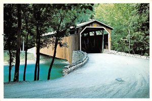 Amish Country Kissing Bridges Postcard
