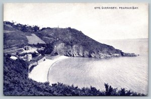 Guernsey  England UK  Fermain Bay Postcard